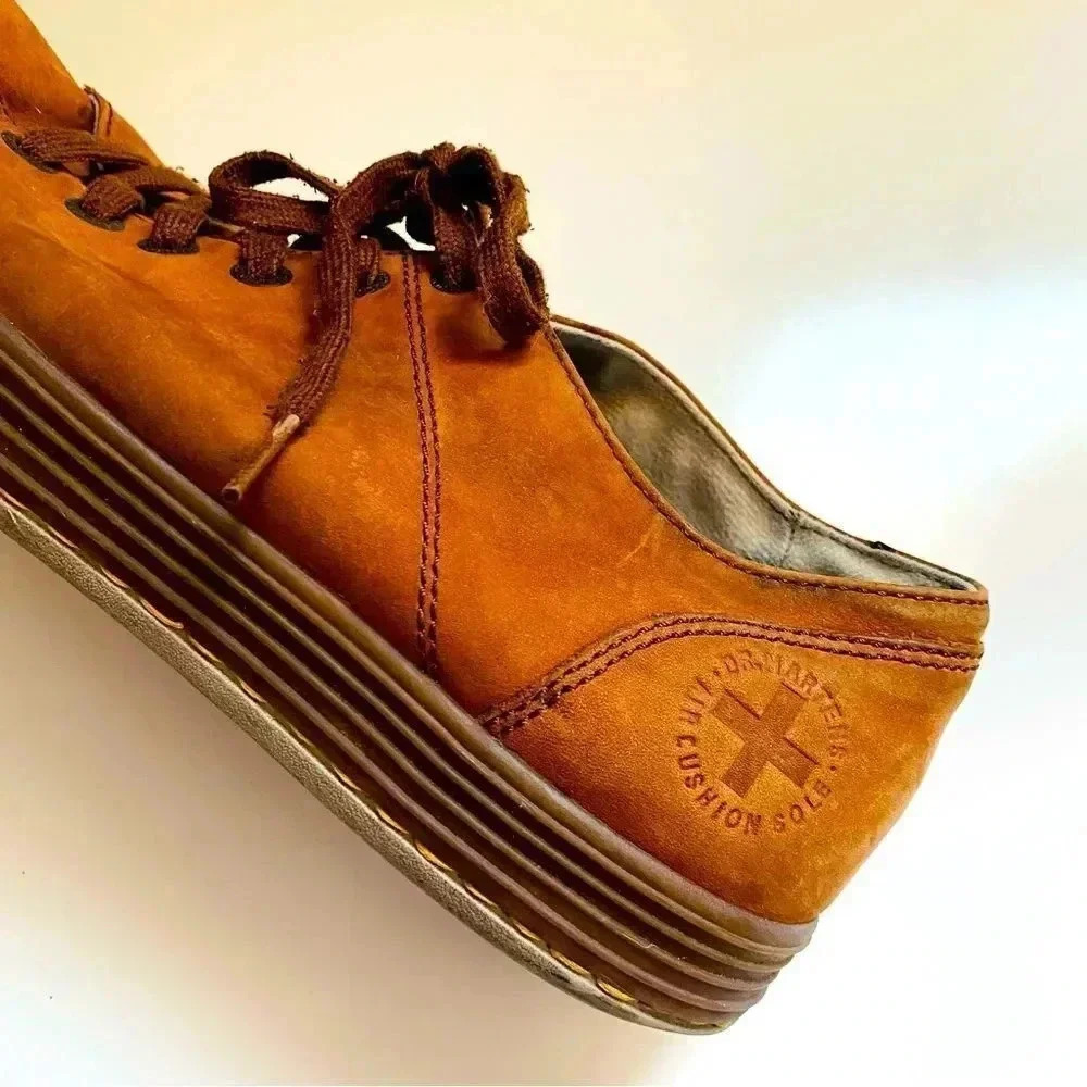 Dr. Martens Leather Lace Up Sneakers View 5